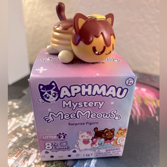 Bonkers Toys Nib Aphmau Meemeows Suprise Figure Pancake Cat Mini